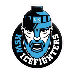 KSW Icefighters - Aufkleber - Logo - 100x121mm