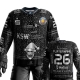 KSW Icefighters - Trikot-Kids 2025-26 - CHRISTMAS - 91-SCHUMACHER - Gr: XS (130)