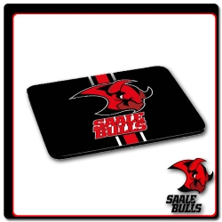 Halle Saale Bulls - Mousepad - Black Edition