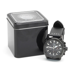 Dresdner Eislöwen - Chronograph - Uhr - schwarz - Logo