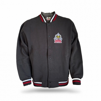 Fischtown Pinguins - Varsity Jacket charcoal - Gr: M