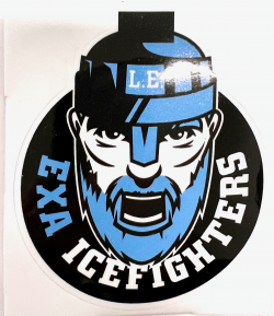 Icefighters - Aufkleber - Outdoor - Logo - 78x94mm