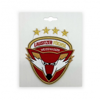 Lausitzer Füchse - Aufnäher - Logo - 10cm