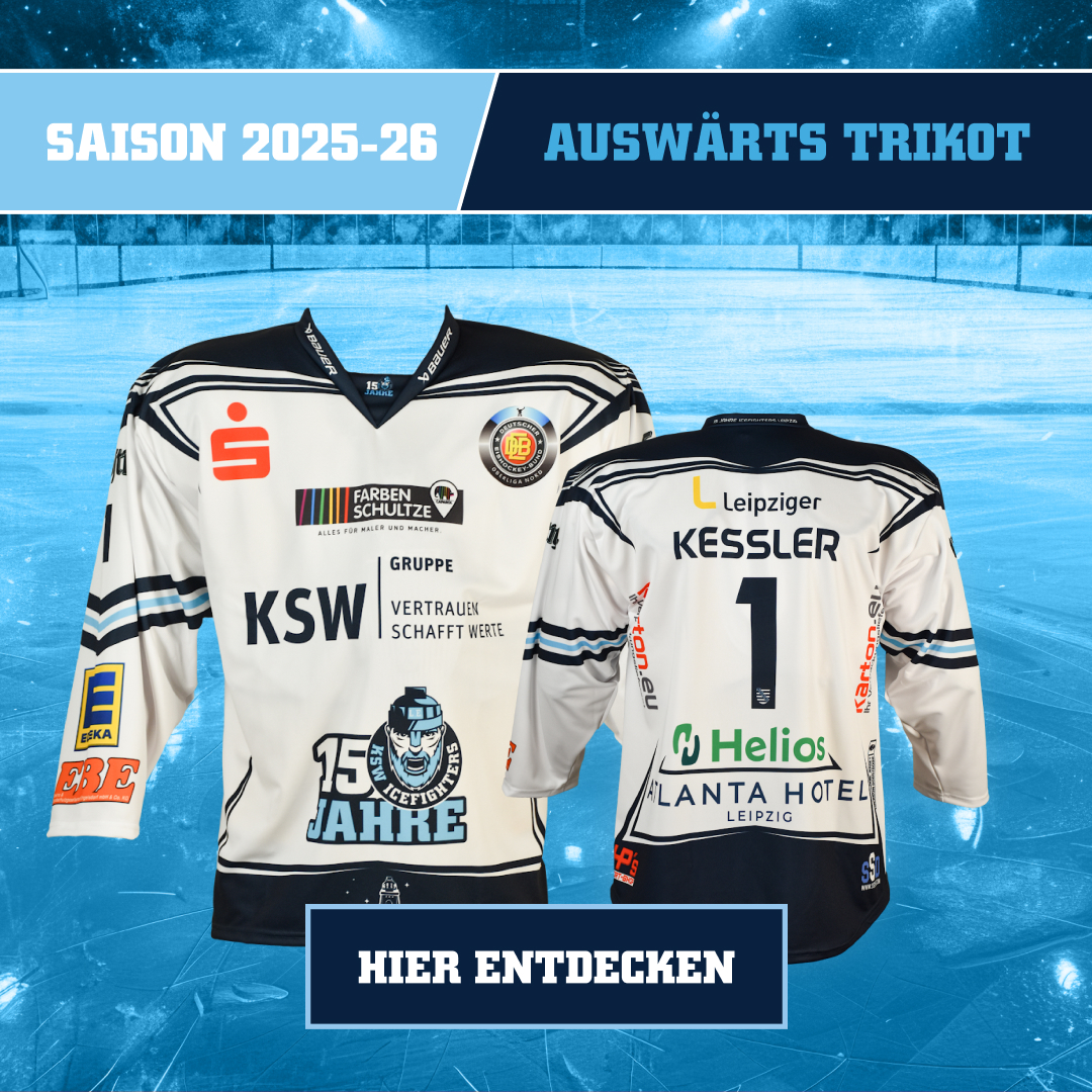 KSW Icefighters Leipzig - Trikot Away Saison 2025-26